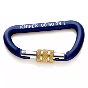 Locking karabijnhaak Knipex 00 50 03 T BK