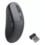 Ambidextere draadloze muis Keychron M3-A23 — Bluetooth + USB-C, Track-on-Glass (TOG), 30000 DPI, 5 toetsen, zwart