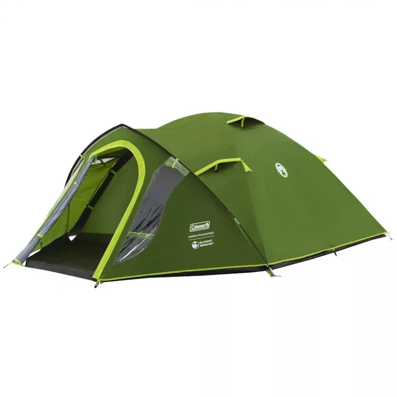 Coleman Darwin 3 Plus BlackOut koepeltent voor 3 personen, groen, 2209416