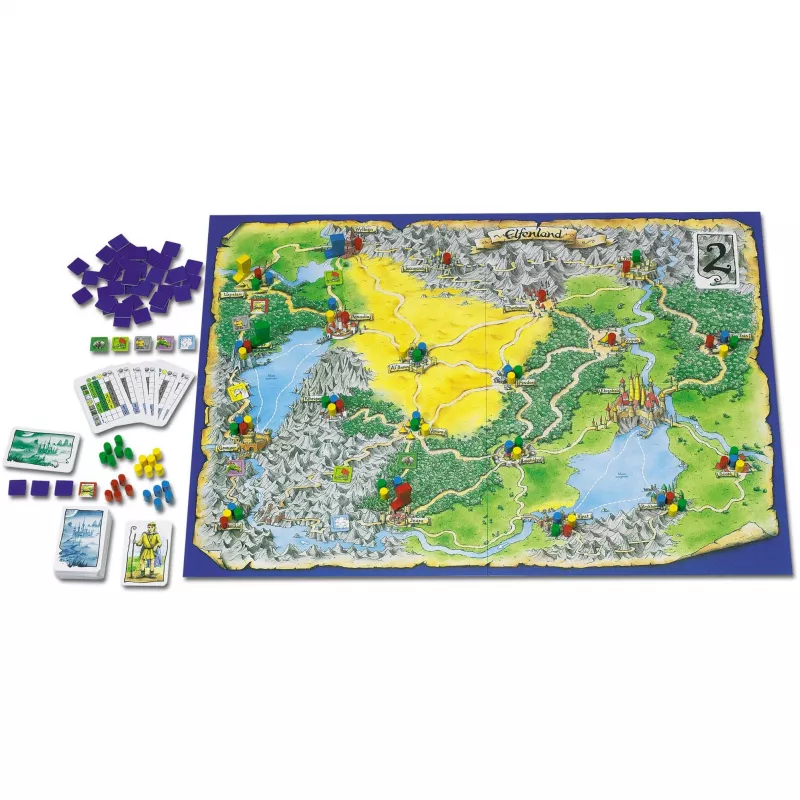 Elfenland, bordspel Spiel des Jahres 1998