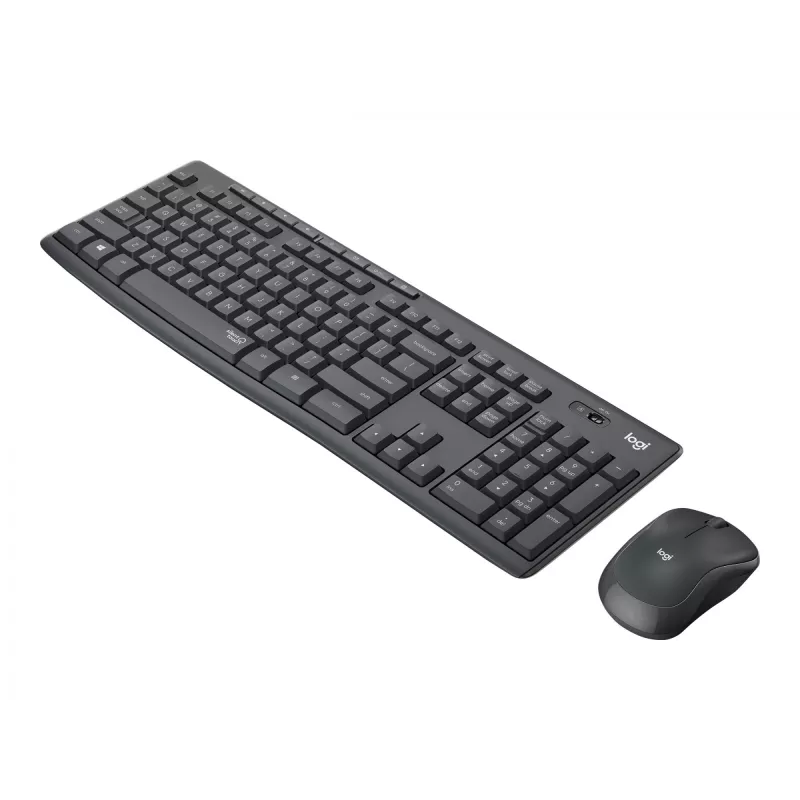 MK295 Silent Wireless Combo grafiet UK Intnl