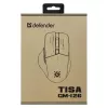 Muis DEFENDER GM-126 TISA RF+BT OPTIC 1600dpi 6P WIT