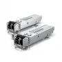 Ubiquiti SFP-transceiver die het gebruik van multimode vezel met een duplex LC-UPC-stekker ondersteunt. (UACC-OM-MM-1G-D)
