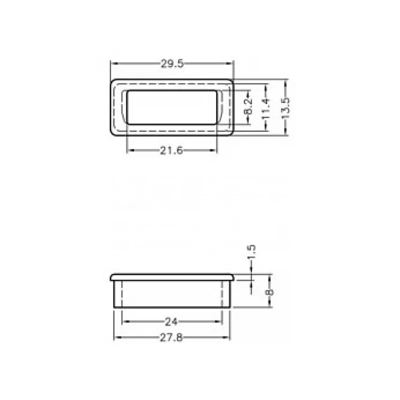 Busbeschermkap DVI DeLOCK 60160