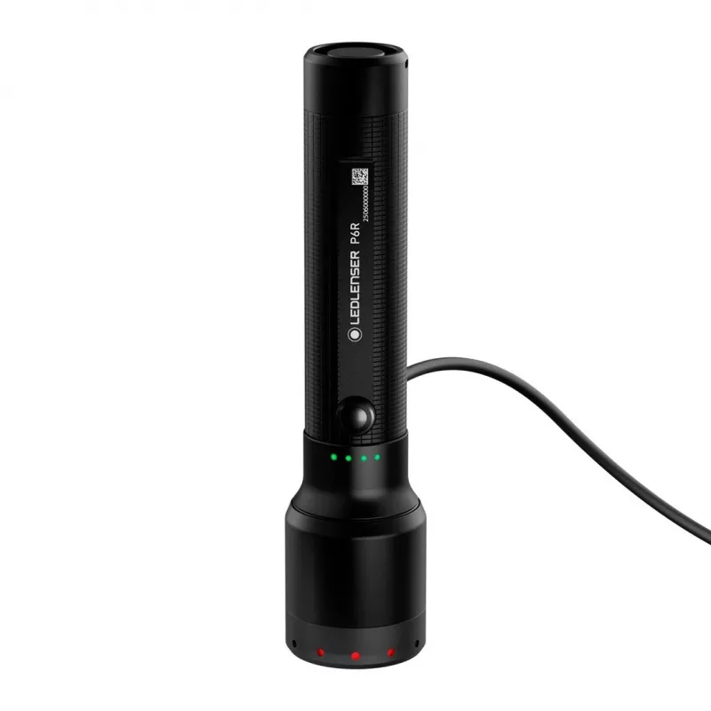 Ledlenser P6R zwarte zaklamp LED