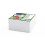 Notitieblokjes Forpus, 9x9 cm, wit, gelijmd (500) 0716-009