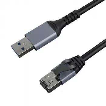 Internetkabel CAT6 UTP, USB3.0 Type-A - RJ45, 3m