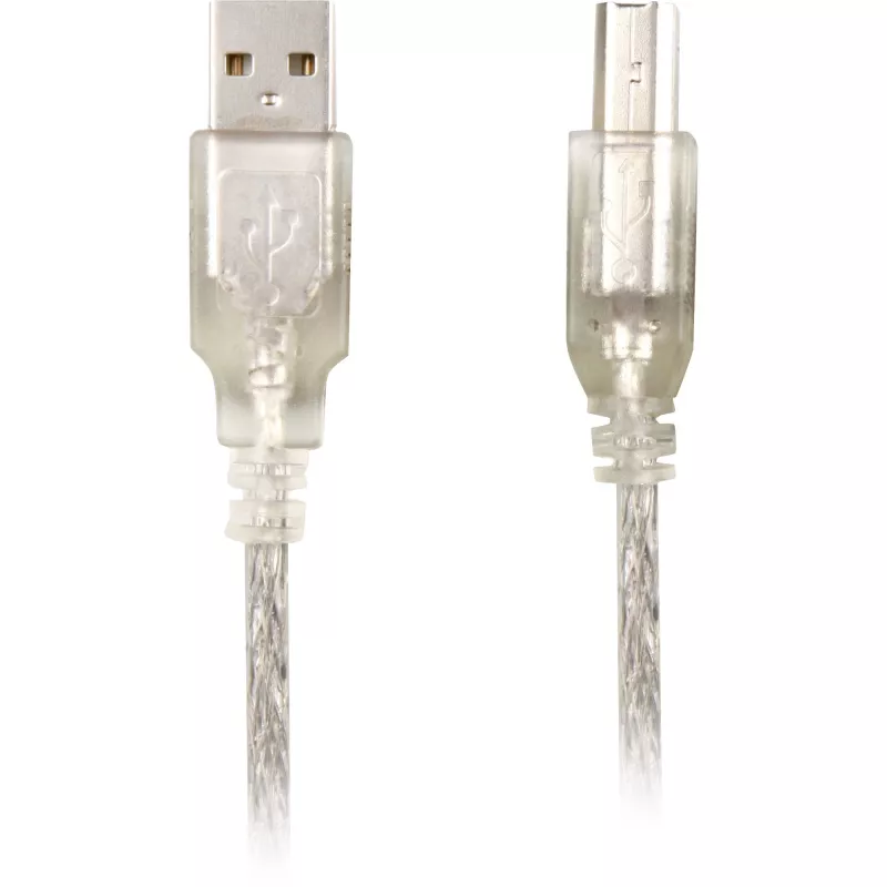 USB-kabel DeLOCK 0,5 m A-B grijs 82057