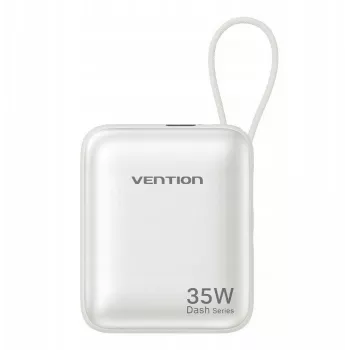 Powerbank Vention FHEN0 lithium-polymeer 10000 mAh 35W USB-C 1-poorts wit