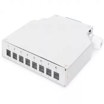Lasdoos Digitus DN-96891 voor 8 LC/DX-koppelingen