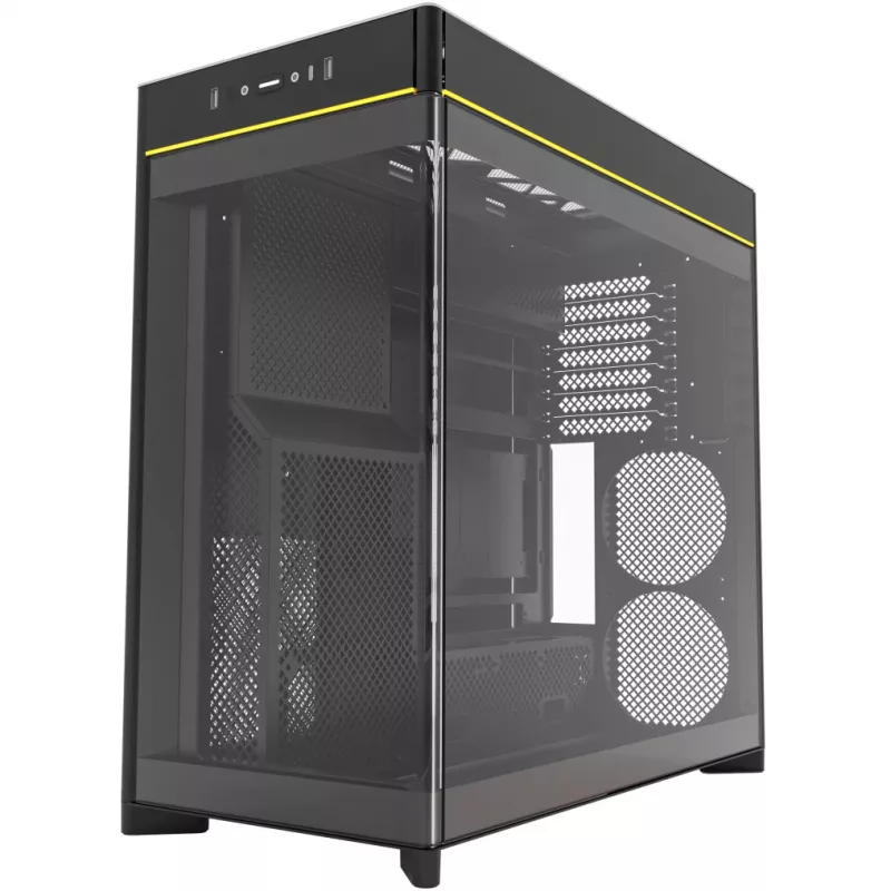 Montech HS02 midi tower zwart