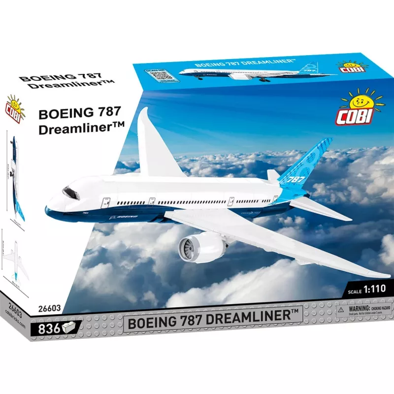 COBI Boeing 787-8™ DREAMLINER™ vliegtuig