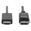 Adapterkabel DisplayPort 1.2 met vergrendeling 4K 60Hz UHD Type DP/HDMI A M/M zwart 2 m