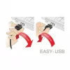 USB-kabel DeLOCK 83854 USB 2.0 3m USB A Micro-USB B zwart