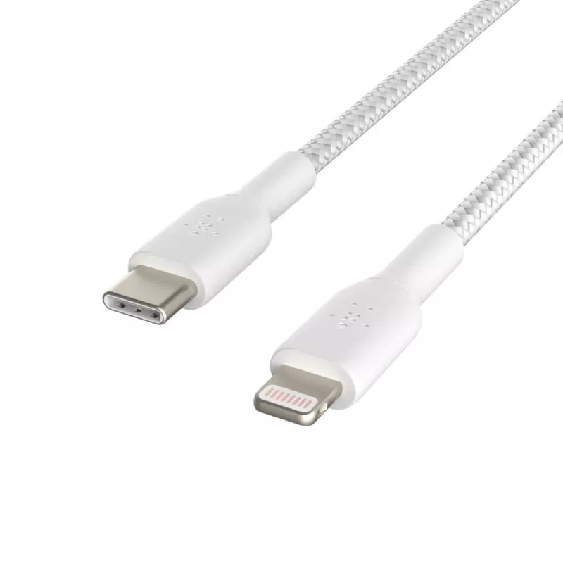 Lightning-kabel Belkin CAA004BT2MWH 2m wit