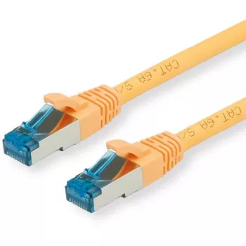 VALUE - patchkabel - RJ-45 (M) naar RJ-45 (M) - 2 m - SFTP, PiMF - CAT 6a - halogeenvrij, gegoten, rasthebelfreier knikbescherming, litzegeleider - geel (21.99.1932)