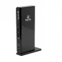 TERRA MOBILE dockingstation 732 USB-A/C dual display incl. 5V/4A voeding, USB-A/C-kabel voor notebooks (1480379)