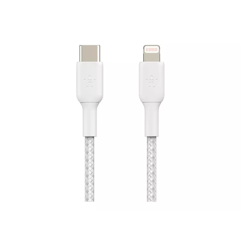 Lightning-kabel Belkin CAA004BT2MWH 2m wit