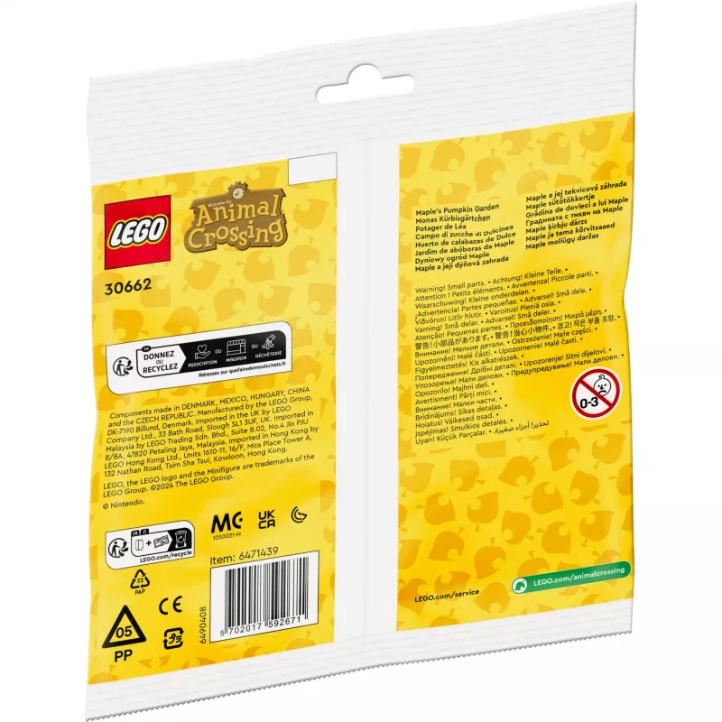 30662 Animal Crossing Monas Pumpkin Garden, constructiespeelgoed polybag