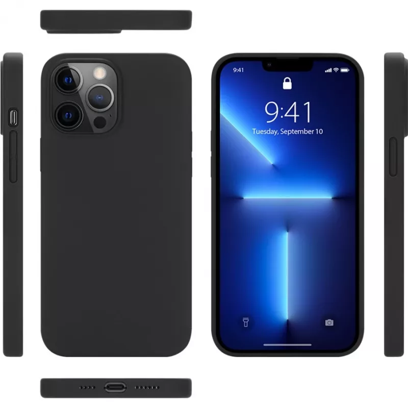 StyleShell Shock, telefoonhoesje zwart, iPhone 15 Pro Max