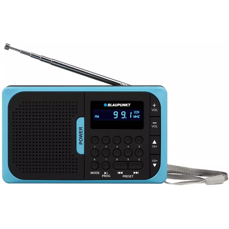 Blaupunkt PR5BL radio analoog zwart, blauw