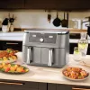 Heteluchtfriteuse Ninja DZ400EU 9,5 L 2470 W Grijs Double