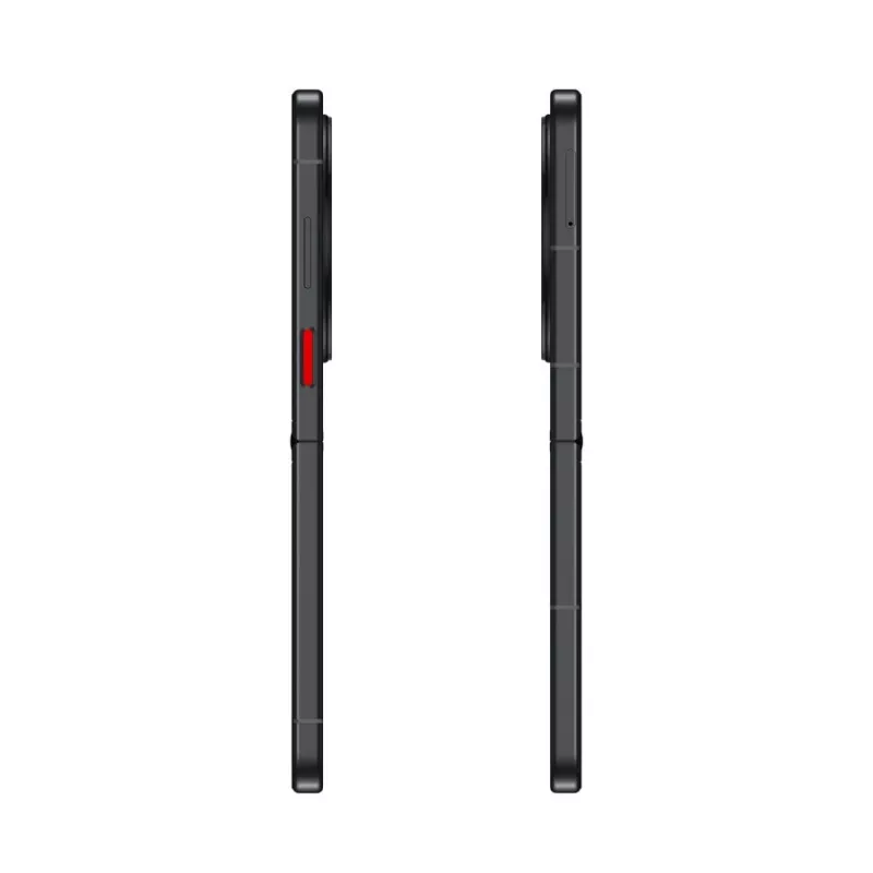 Smartphone NUBIA Flip bundel (goud) met hoesje, koptelefoon en koeler