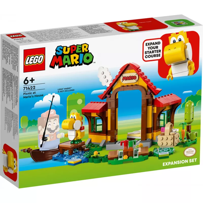 LEGO SUPER MARIO 71422 UITBREIDINGSSET - PICKNICK BIJ MARIO THUIS