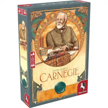 Pegasus Spiele Carnegie bordspel economie