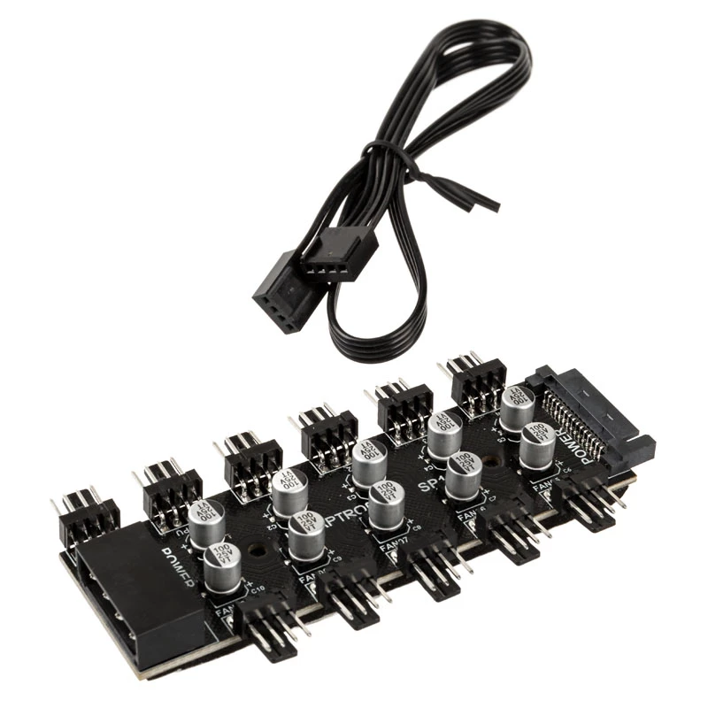 Lamptron SP105 10-voudige PWM-fanhub
