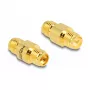 DeLOCK adapter RP-SMA-bus naar SMA-bus 8 mm diameter 17,1 mm breedte