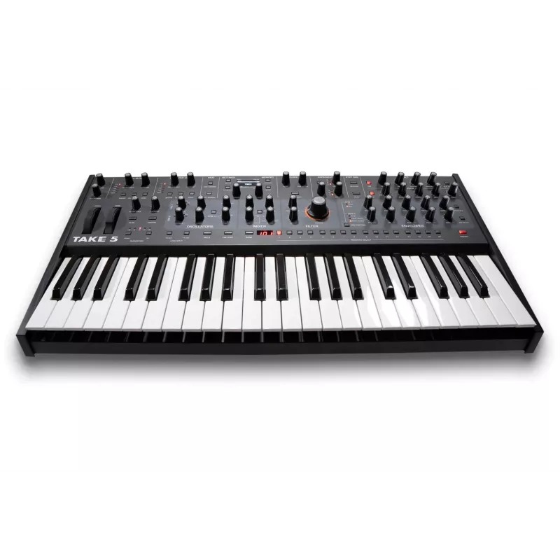 Analoge polyfone synthesizer Sequential Take 5 (SEQ 3500) – hardware poly-synth