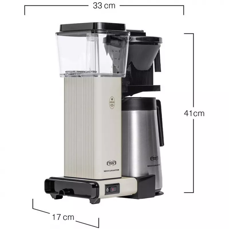 Koffiezetapparaat Moccamaster 1,25L KBG 741 beige