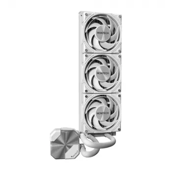 Waterkoeling Montech HyperFlow Silent AiO - 360 mm, wit