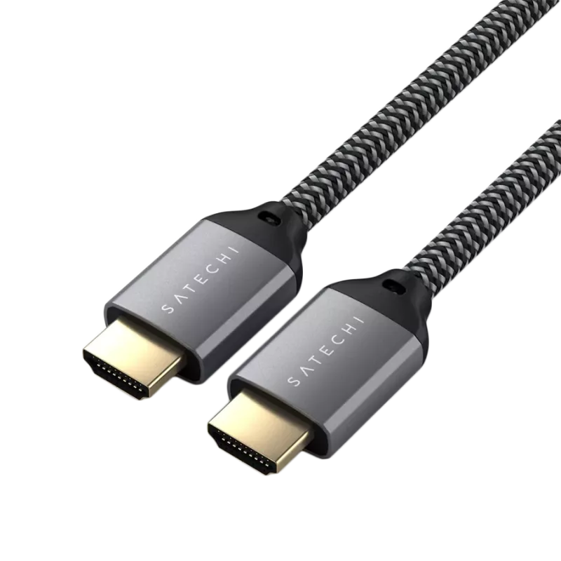 Satechi ST-8KHC2MM - 2 m - HDMI type A (standaard) - HDMI type A (standaard) - grijs