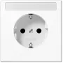 Inbouwdoos JUNG LS 1520 NA WW, type F, wit