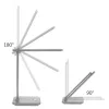 LED-bureaulamp MACLEAN MCE614W 9 W, wit, kantelbaar en dimbaar