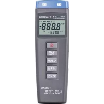 Voltcraft K102 temperatuurmeter, thermometer -200 - +1370 °C K-type (308)