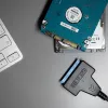 Akyga AK-CA-86 SATA naar USB-A 3.0 adapterkabel voor 2,5-inch drives, 0,3 m, zwart