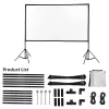 Extralink Opvouwbaar projectiescherm 100 PSF-100, 16:9, 220x125cm, wit