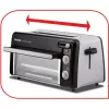 Toaster Tefal TL6008 2 sneetjes 1300 W aluminium zwart