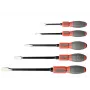 SMIDSE schroevendraaierset 5-delig RWWc 0,8x5,5, 1,0x6,5, 1,2x8,0, 1,6x10, 2,0x13