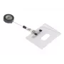Durable 8016 liggende badgehouder transparant 10 stuks