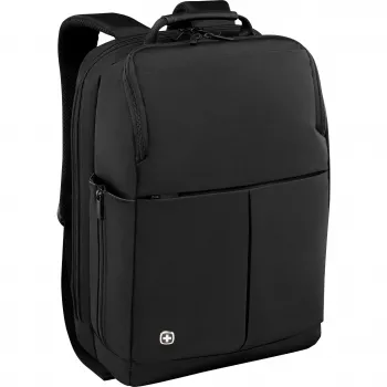WENGER Reload notebookrugzak voor 35,8 tot 39,6 cm 14,1 tot 15,6 inch tablet, laptop zwart