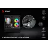 SAVIO Blast 120mm ARGB PWM behuizingsventilator - zwart