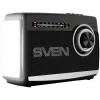 Luidspreker SVEN SRP-155, zwart (3W, Bluetooth, FM/AM/SW, USB, microSD, zaklamp, accu)
