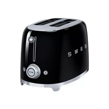 Smeg 50's Style broodrooster TSF01BLEU zwart