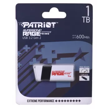 USB-stick PATRIOT PEF1TBRPMW32U — 1 TB, USB Type-A, USB 3.2 Gen 2, wit