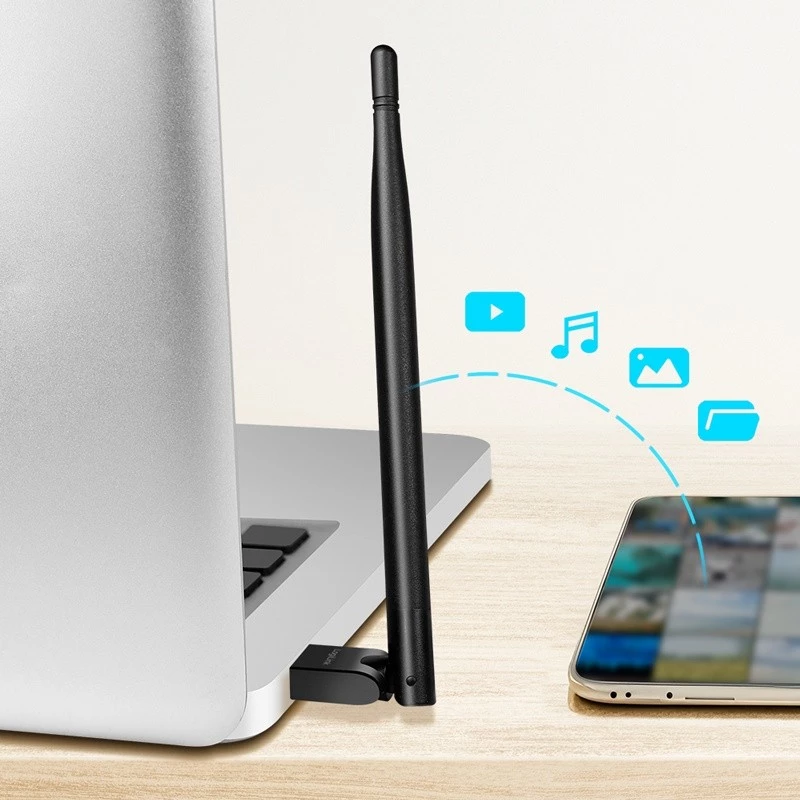 LogiLink USB - Bluetooth 5.3 adapter met antenne, zwart bereik: 150 m, aansluiting: USB-A stekker, Bluetooth & - 1 stuk (BT0067)