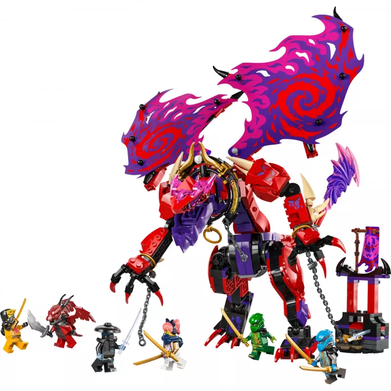 LEGO NINJAGO 71832 Thunderfang draken van de chaos